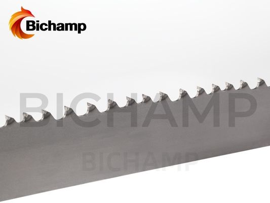 Unset Carbide Coated Band Saw Blade Multipurpose Triple Chip Teeth
